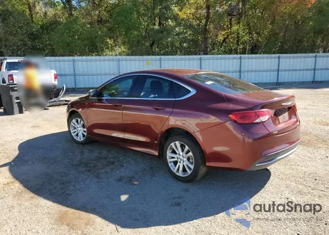 2016 Chrysler 200 Limited from USA, damaged, VIN 1C3CCCAB8GN140689